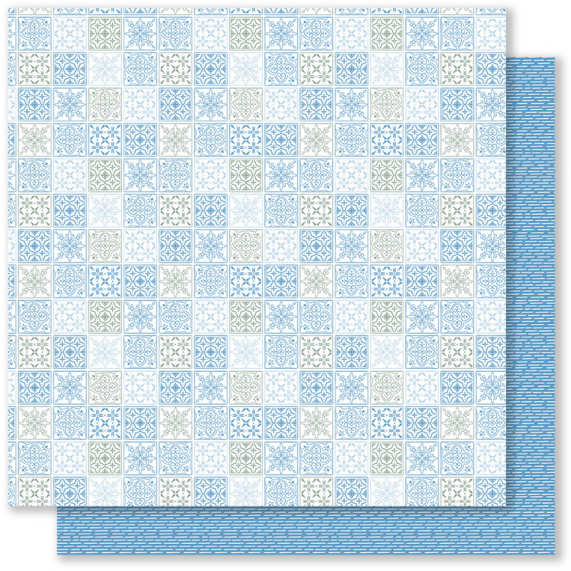 Azulejos 4 - Mes P'tits Ciseaux 30,5x30,5 cm - zum Schließen ins Bild klicken